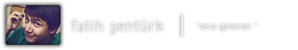 Fatih Şentürk | fatihsenturk.com